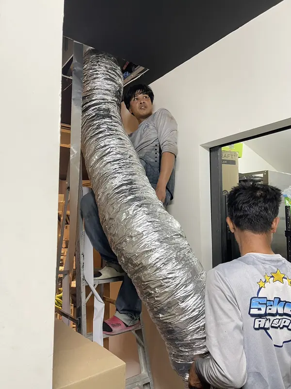 ติดตั้งแอร์ ท่อลม และระบบระบายอากาศ — 5